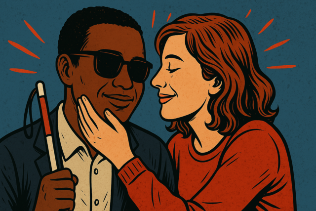 ¡Que la discapacidad no limite tus fantasías, chica! El amor también es ciego
