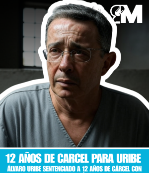 12 años de cárcel para Álvaro Uribe